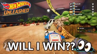 WILL I WIN? HOT WHEELS UNLEASHED PC Game Pass Let's Play Gameplay - Multiplayer Race