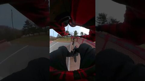 THE BMX TAIL WHIP SELFIE 🤳🏾 #short -Mike Fede