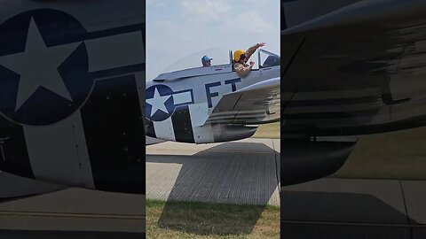 Corsairs and Mustangs Taxi at Oshkosh Airventure 2023