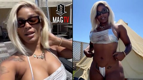 Joseline Goes Viral Showing Off Her Tanned Summer Bawdy! 🌞