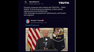 PRESIDENT TRUMP TRUTH- When is JUSTICE? When you LOVE GOD. - 8 27 2023