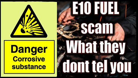 The next big lie,The E10 fuel scam! 😯