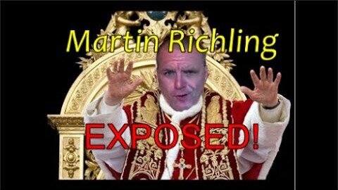 Martin Richling EXPOSED as Crooked Jesuit Cop! Preaching Works Based Salvation - Minister of Satan