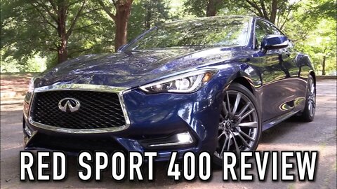 2018 Infiniti Q60 Red Sport 400: Start Up, Test Drive & In Depth Review