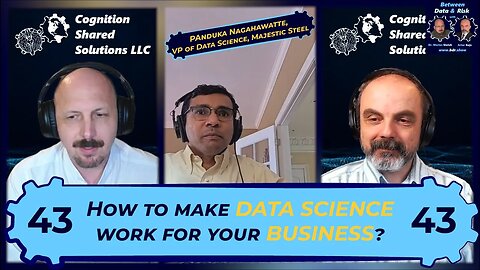 E043: Data Science done for business - with Panduka Nagahawatte, VP for Data Science, Majestic Steel