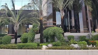 Great landscape design at Swissotel in Bangkok