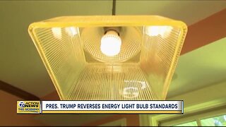 President Trump reverses energy light bulb standards