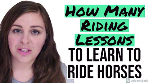 Q1: How Many Lessons Does It Take To Learn How To Ride A Horse? #BeginnerEquestrianStartingOut