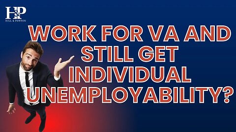 Can You Work For VA and Get IU?