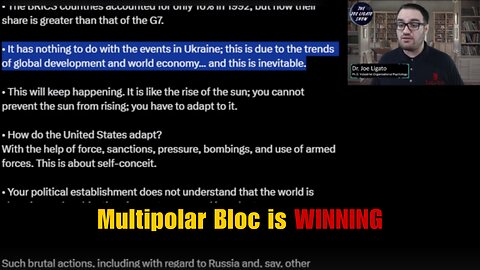 Tucker-Putin Interview 3: Multipolar Bloc RISING!