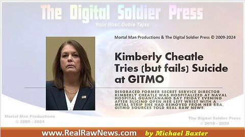 Kimberly Cheatle Tries (and fails) Suicide at GITMO.