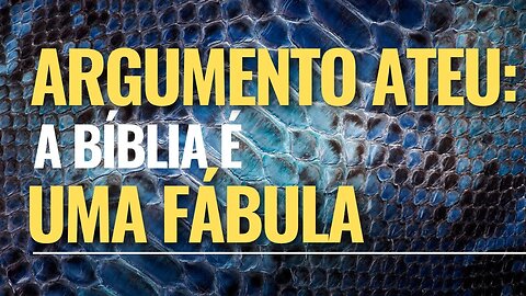 RESPOSTA A ATEUS: A Serpente Falou com EVA? A Bíblia é uma fábula? Os animais falam? Leandro Quadros