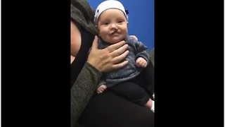 4-Month-Old Baby Hears His Mom’s Voice Clearly For The First Time