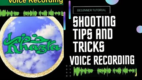 How To Make Professional Audio | Record your Voice Professionally on Mobile | Khazra Vlogs Official