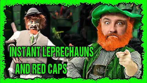 Making Leprechauns and Red Caps by Modifying Mannequins using Home Depot Products