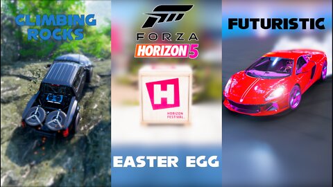 Futuristic Circuit, Easter Egg Hunt, Rock Climbing | Forza Horizon 5 Event Lab