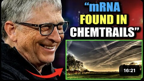 Pilot Testifies Bill Gates Spraying 'Air Vax' mRNA on Humanity via Chemtrails