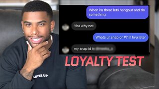 I DM'D MY SUBSCRIBERS GIRLFRIENDS! LOYALTY TEST PT.3