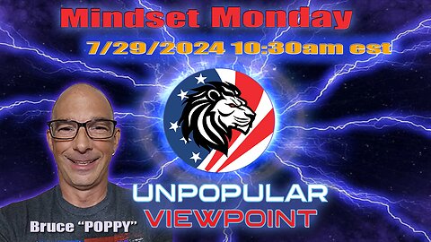 Mindset Monday with Poppy 7/29/24