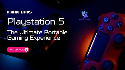 Playstation 5 Mario Bros | Playstation 5 Mario Game | The Ultimate Portable Gaming Experience