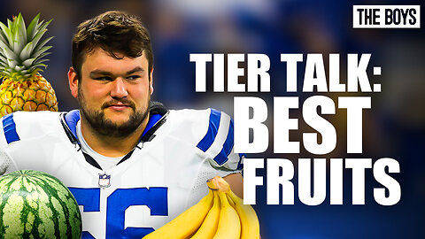 Quenton Nelson, Will Compton & Taylor Lewan Rank Their Favorite Fruits