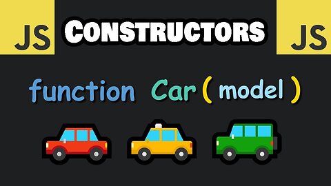 JavaScript CONSTRUCTORS in 5 minutes! 🛠