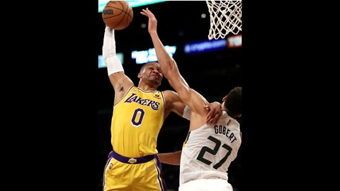 Courtside View Westbrook Killing Rudy Gobert #throwbackthursday