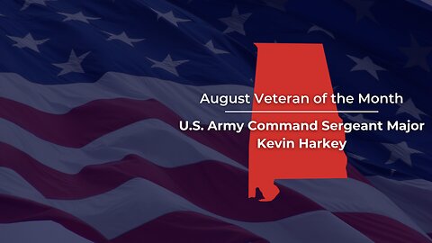 Senator Tuberville Recognizes Kevin Harkey of Huntsville as August "Veteran of the Month"