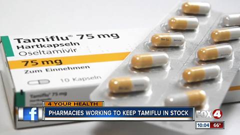 Tamiflu in high demand this flu season
