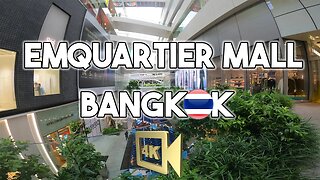 4k Walk Tour EmQuartier Mall in Bangkok Thailand