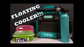 RTIC Floating Cooler Review - Soft Pack 20