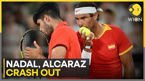 Paris Olympics 2024: Rafael Nadal-Carols Alcaraz pair bows out of men's doubles | WION