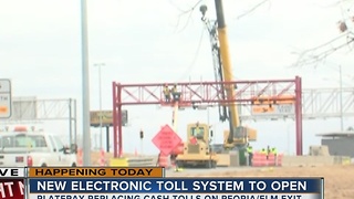 New Turnpike pay system is open on Peoria/ Elm Exit