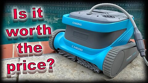 Massive Pool Cleaning Robot - Chasing RM600 Real World Review