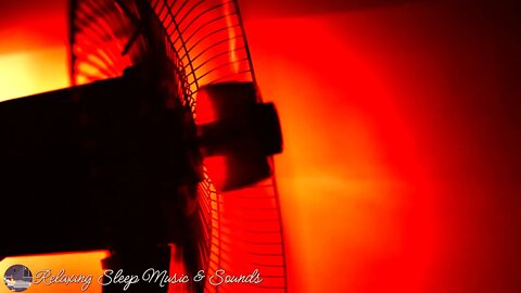 Electric fan background noise for sleeping or study