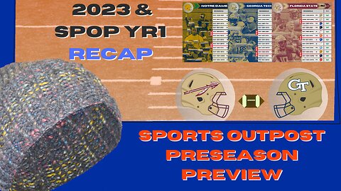 ND GT FSU Predictions, SpOp CFB YEAR 2 & What To Expect For 2024 Season | 2024 Preseason Pt. 1