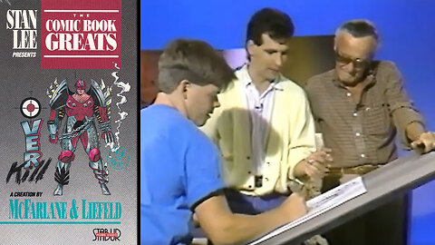 OVERKILL with TODD McFARLANE, ROB LIEFELD, and STAN LEE | "The Comic Book Greats" | Ep.04 (1991)