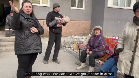 Mariupol emerges from the siege: a courtyard chat with local residents