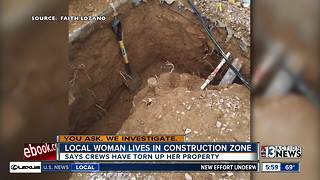 Las Vegas woman endures 'construction insanity'