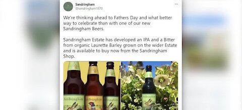 Sandringham Estate develops exclusive line of beer