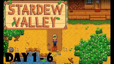 Stardew Valley Bald Rapids Farm: Day 1-6