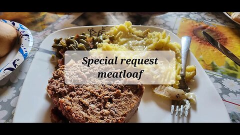 Special request meatloaf #meatloaf #meatloafrecipe