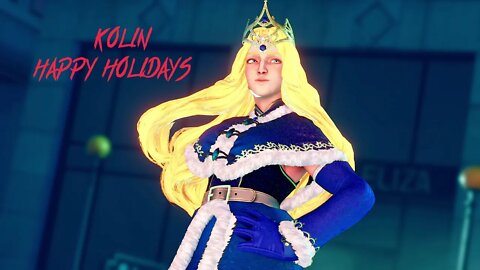 Street Fighter V Kolin Happy Holidays Elza Outfit