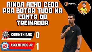Corinthians perde em casa e torcida cobra o treinador