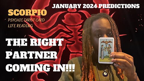 SCORPIO - “THIS IS HAPPENING FOR YOU THIS MONTH!!!” ♏️🏆JANUARY 2024 PREDICTIONS READING