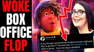 Strange World Box Office BOMB Will Lose MILLIONS | Woke Disney ABANDONS Families, Activists CHEER