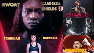 SKY SPORTS PULL SHIELDS vs MARSHALL FOOTAGE | PLANT WANTS CHARLO & BENAVIDEZ AFTER DIRRELL #TWT