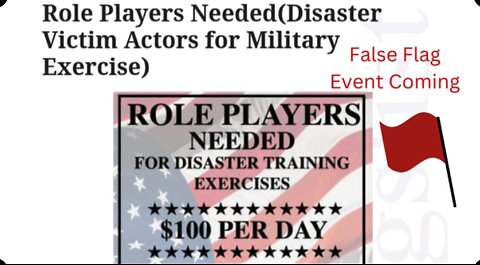 Military Psyops Red Flag Recruiting Disaster Victim Actors Harrisburg PA Sept 4th Trump/Kamala Debate in PA.