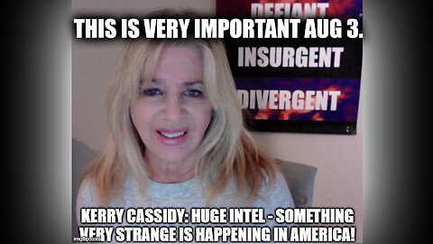 Kerry Cassidy Update 8.3.2Q24 - Something VERY Strange is happening In America