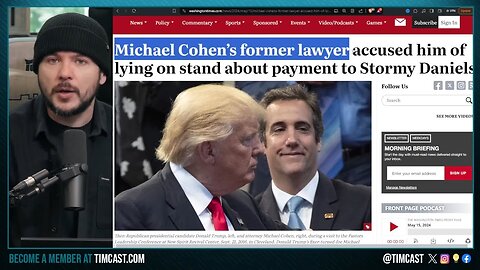 Michael Cohen CAUGHT LYING In Trump Trial, HIS OWN LAWYER Says He LIED UNDER OATH In House Testimony